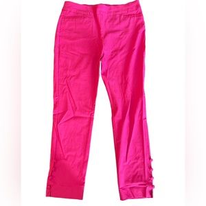 Women’s Pink Cropped Chico’s Pants Size 8
